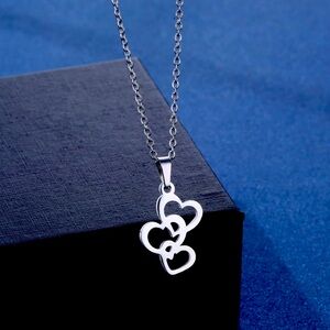 Heart Pendant Necklace For Women, Birthday Anniversary *** extra FREE GIFT***